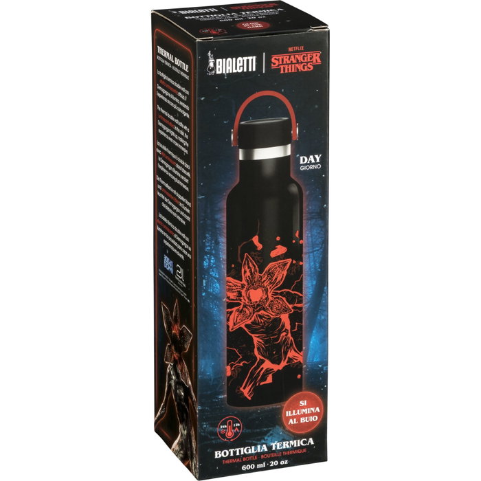 Bialetti Bouteille Pulvérisatrice STRTH03A Noir Acier inoxydable Bialetti Bouteille Pulvérisatrice STRTH03A Noir Acier inoxydable