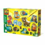 SES Creative Kit de moulage et peinture Animaux de la forêt