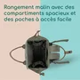 Bebeconfort Sac à dos à langer Mineral Green avec matelas inclus
