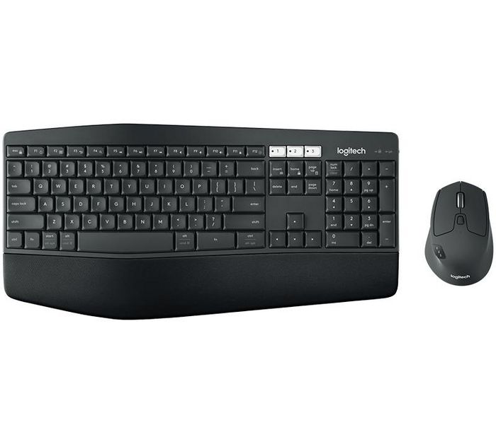 Logitech MK850 Combo Clavier et Souris Sans Fil Performance - Confort et Productivité pour Windows/Mac/Android - Bluetooth et Connexion USB