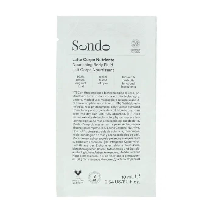 Sendo Gel douche nourrissant Corps & Mains 10 ml Sendo Gel douche nourrissant Corps & Mains 10 ml