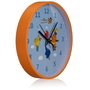 DieMaus Horloge murale pour enfants Souris, Éléphant et Canard - Bleu