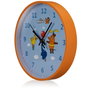 DieMaus Horloge murale pour enfants Souris, Éléphant et Canard - Bleu