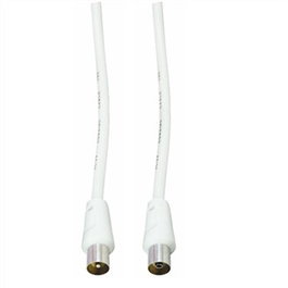 Elbe Câble Antenne TV Coaxial CA-4002-ANT 1,5 mètres - Haute qualité avec filtre anti-interférences 100Hz