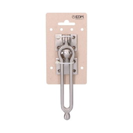 Edm Retenedor de puerta en laiton nickel argent mat 3 cm