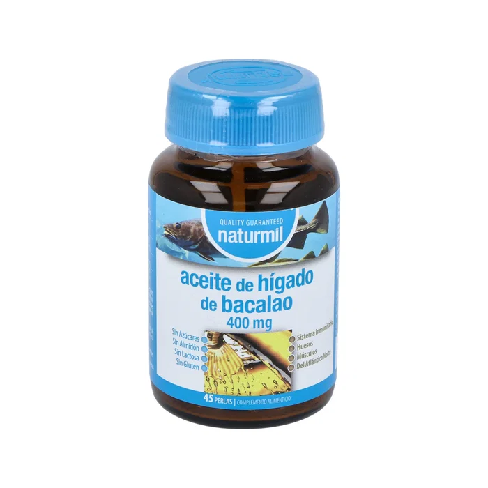 DIETMED Huile de foie de morue 400 mg 45 perles DIETMED Huile de foie de morue 400 mg 45 perles