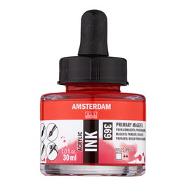 Amsterdam Peinture Acrylique Magenta Primario 369 - 30 ml
