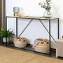 Vinthera Table d'appoint Moa Noir Beige