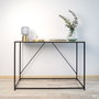 Vinthera Table d'appoint Moa Noir Beige