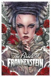 La Fiancée de Frankenstein Art Print Bride Afterlife by Brian M. Viveros 61 x 41 cm - non encadrée
