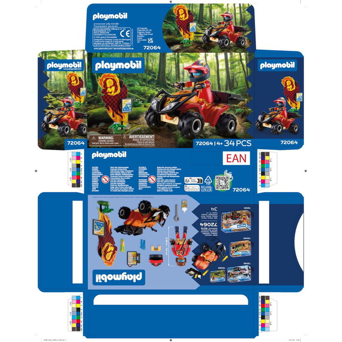 Playmobil Quad tout-terrain 72064