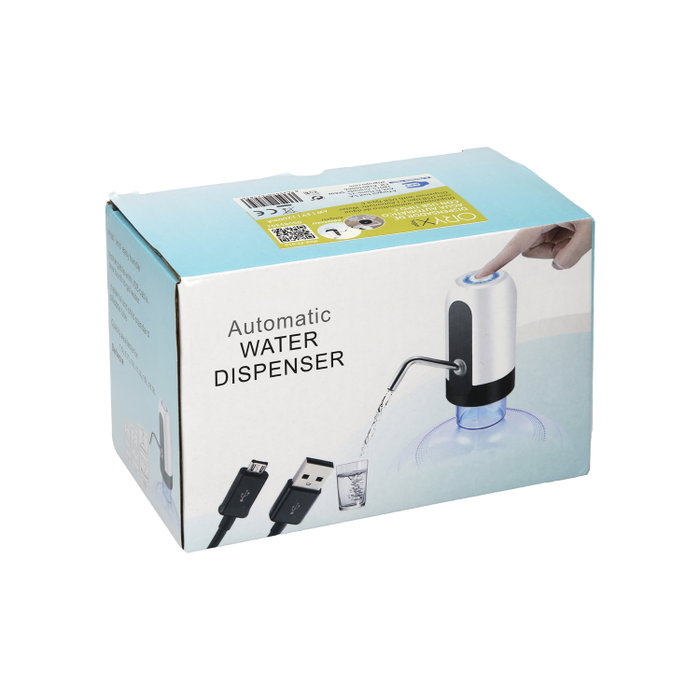 ORYX Dispensateur d'eau automatique pour bonbonnes et bouteilles avec chargeur USB Type-C
