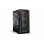 Be Quiet! Shadow Base 800 FX - Boîtier PC Moyen Tour Noir - ATX/MicroATX/E-ATX - 4 Ventilateurs ARGB 140 mm - Flux d'air Mesh - Verre trempé - USB 3.2 Gen 2 Type C