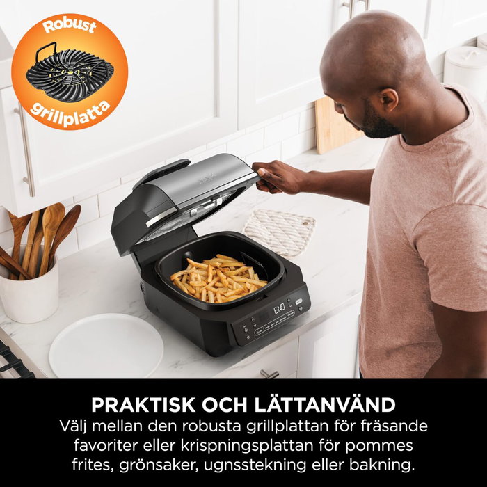 Ninja EG351EU Gril et friteuse sans huile 5-en-1, 5,7 L Ninja EG351EU Gril et friteuse sans huile 5-en-1, 5,7 L