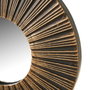 BigBuy Home Miroir mural Doré 25 x 2 x 25 cm (3 Unités)