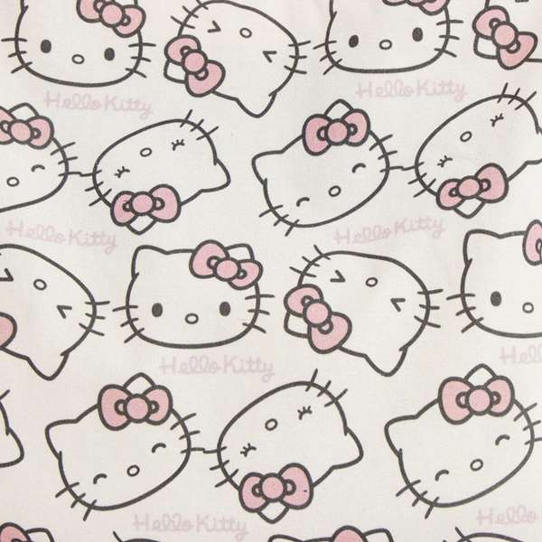 Cerdà Sac Shopping Hello Kitty - Rose - Dimensions : 36.7 x 40.0 x 4.0 cm - À partir de 3 ans