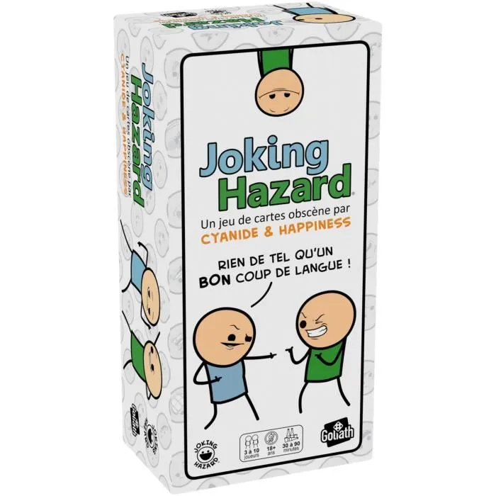 Goliath Joking Hazard - Jeu de cartes d'ambiance pour adultes inspiré de Cyanide & Happiness, à partir de 18 ans