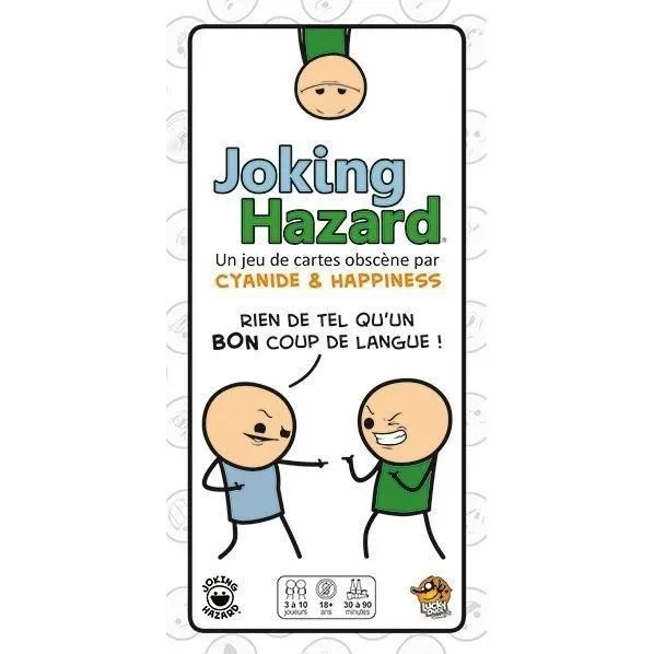 Goliath Joking Hazard - Jeu de cartes d'ambiance pour adultes inspiré de Cyanide & Happiness, à partir de 18 ans