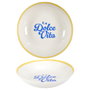 Home Deco Factory Lot de 4 plats creux 20 cm - Modèles assortis