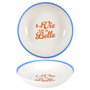 Home Deco Factory Lot de 4 plats creux 20 cm - Modèles assortis