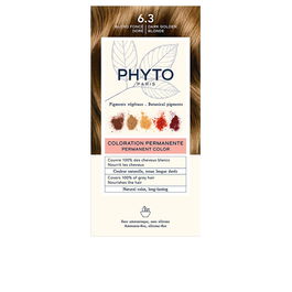 Phyto 6.3-rubio oscuro dorado 4 u Coloration Cheveux Rubio Oscuro Dorado Femme Sans Ammoniaque
