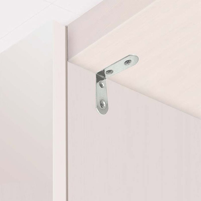 Edm Angle de renfort modèle AN24, 40 x 40 x 16 mm, 4 unités
