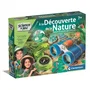 Clementoni - À la Découverte de la Nature - Coffret d'Exploration Scientifique - Boussole, Jumelles et Moulage d'Empreintes - Jeu Éducatif