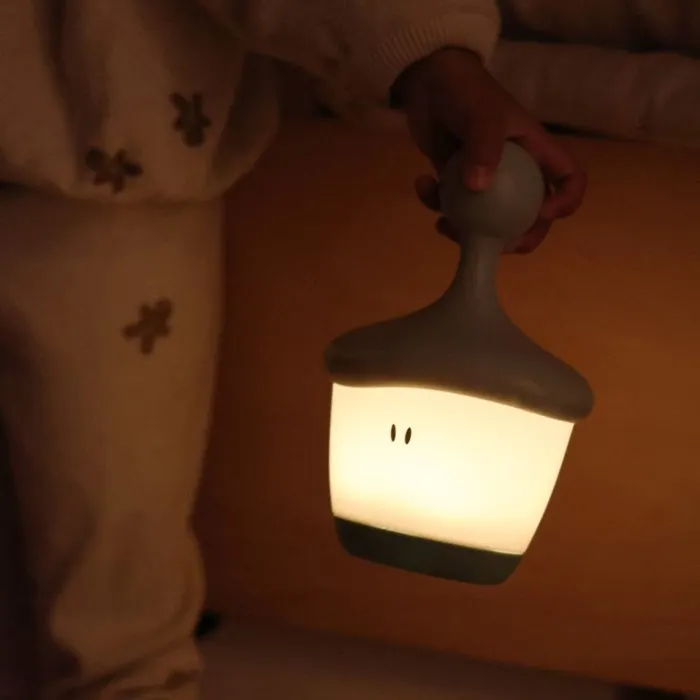 Beaba Pixie Stick - Veilleuse bébé vert sauge avec détecteur de pleurs