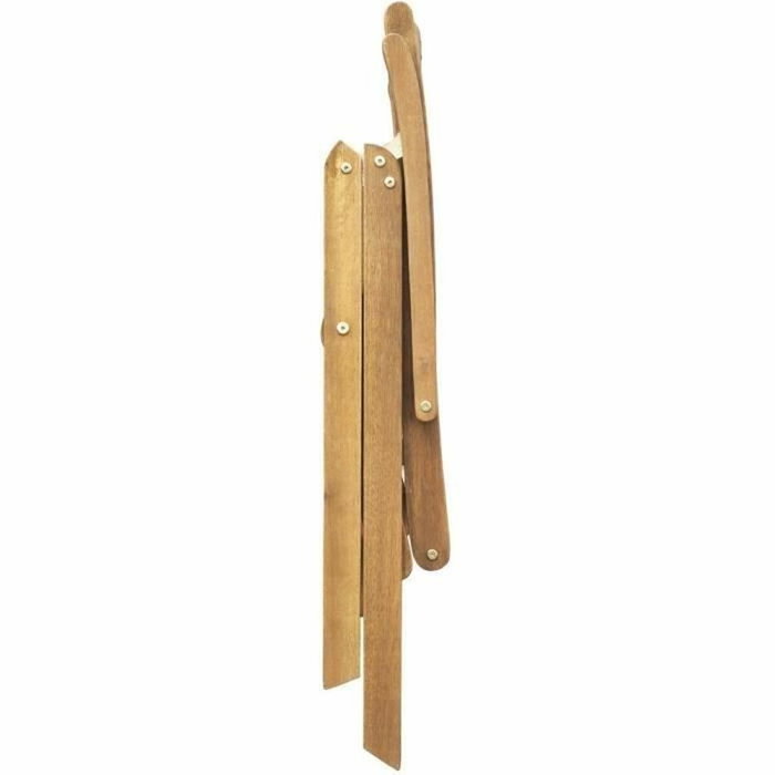 Fieldmann FDZN 4001-T Chaises de jardin réglables en bois d'acacia - Lot de 2