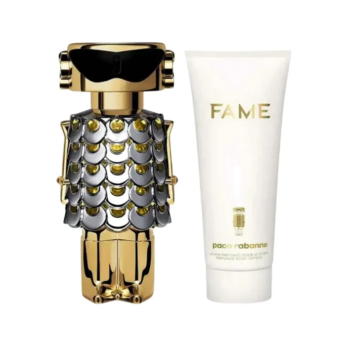 Paco Rabanne Coffret Fame Eau De Parfum 80 ml et Lait Corps 100 ml Paco Rabanne Coffret Fame Eau De Parfum 80 ml et Lait Corps 100 ml