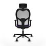 Chaise de Bureau avec Appui-tête Piqueras y Crespo 1D036N2 Lila