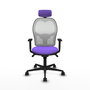 Chaise de Bureau avec Appui-tête Piqueras y Crespo 1D036N2 Lila