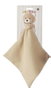 Creaciones Llopis - Dou-Dou Oso (Ours) - Peluche doudou - Beige - 25x25 cm - Polyester - À partir de 3 ans