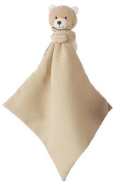 Creaciones Llopis - Dou-Dou Oso (Ours) - Peluche doudou - Beige - 25x25 cm - Polyester - À partir de 3 ans