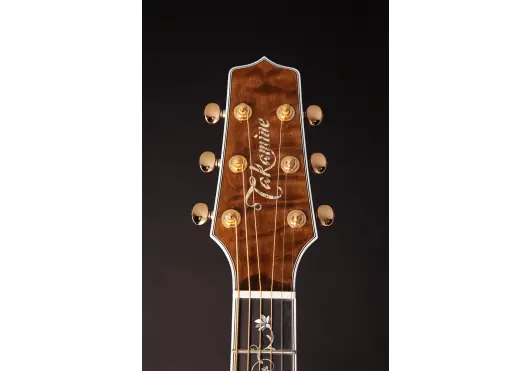 TAKAMINE Guitare Acoustique Thinline TSP100 FX Cutaway - Quilt Vintage Tobacco TAKAMINE Guitare Acoustique Thinline TSP100 FX Cutaway - Quilt Vintage Tobacco