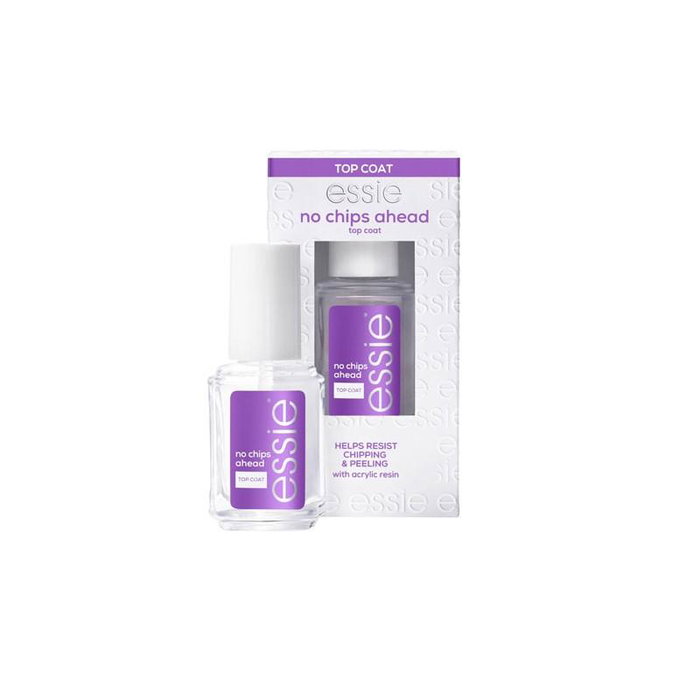 Essie Vernis Top Coat No Chips Ahead - Vernis protecteur et brillant longue durée pour ongles - 13.5 ml Essie Vernis Top Coat No Chips Ahead - Vernis protecteur et brillant longue durée pour ongles - 13.5 ml