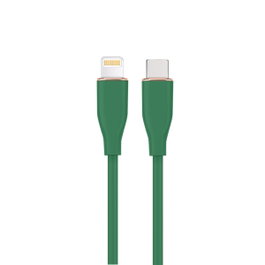 GEMBIRD Câble Lightning CC-USB2S-CM8PM-1.5M-G Vert 1,5 m