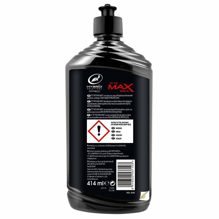 Turtle Wax Cire pour automobile Graphène 414 ml