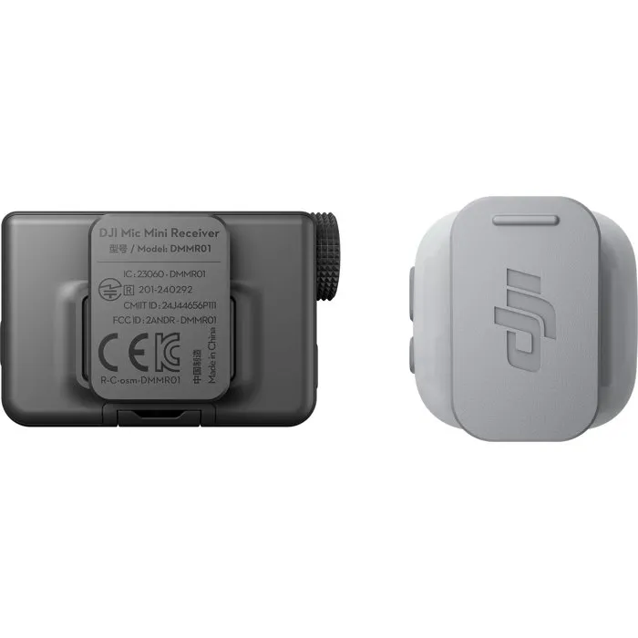 DJI Mic Mini 2 Micro Sans Fil 1 TX 1 RX Solution Audio Professionnelle pour Créateurs Vidéastes DJI Mic Mini 2 Micro Sans Fil 1 TX 1 RX Solution Audio Professionnelle pour Créateurs Vidéastes