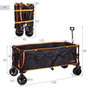 Color Baby Aktive Chariot de plage pliable XXL avec porte et roues
