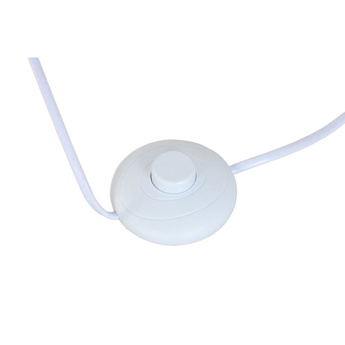 Home ESPRIT Lampadaire Blanc Naturel