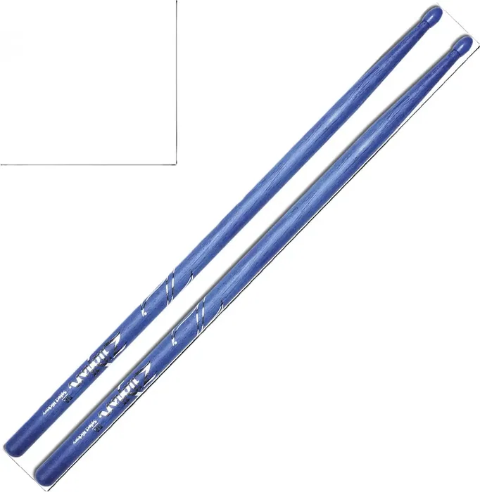 ZILDJIAN Baquetas 5A Z Hickory Nylon Bleu ZILDJIAN Baquetas 5A Z Hickory Nylon Bleu