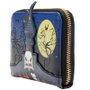 Loungefly Portefeuille à fermeture éclair Jack Skellington - L'Étrange Noël de Monsieur Jack (Nightmare Before Christmas) - Cuir vegan - 15x10 cm