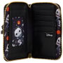 Loungefly Portefeuille à fermeture éclair Jack Skellington - L'Étrange Noël de Monsieur Jack (Nightmare Before Christmas) - Cuir vegan - 15x10 cm