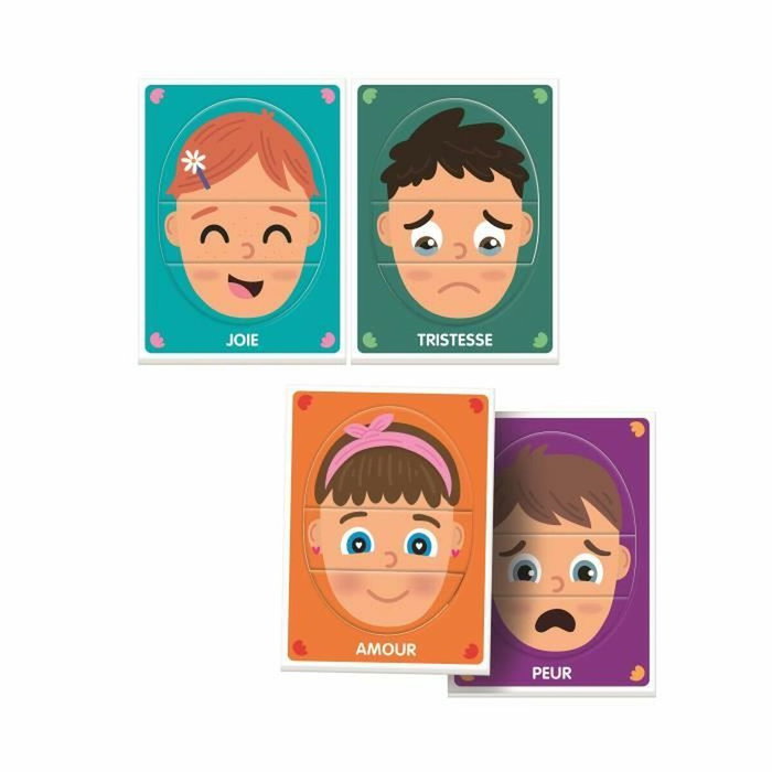 Clementoni Les émotions - 6 mini-puzzles Clementoni Les émotions - 6 mini-puzzles
