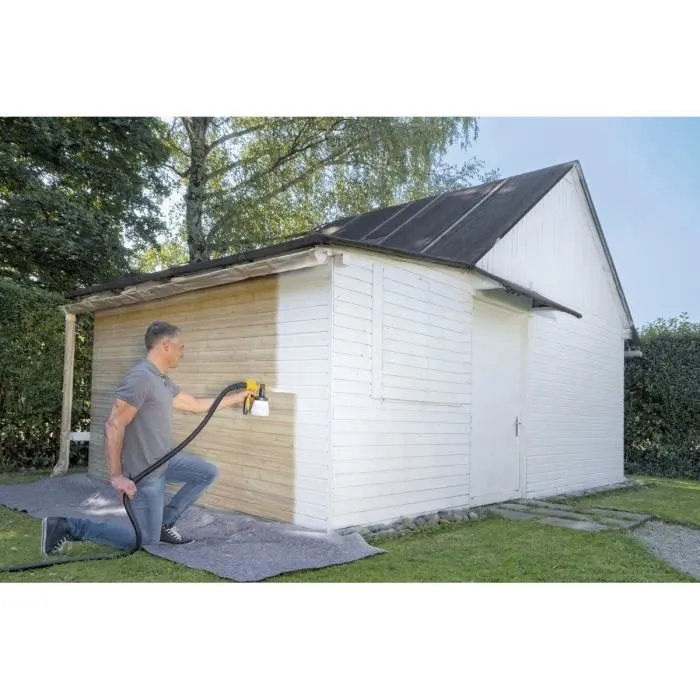 Wagner Sprayer W950 - Pistolet à peinture basse pression universel avec succion directe et buse iSpray - Pour tous types de peintures et laques Wagner Sprayer W950 - Pistolet à peinture basse pression universel avec succion directe et buse iSpray - Pour tous types de peintures et laques