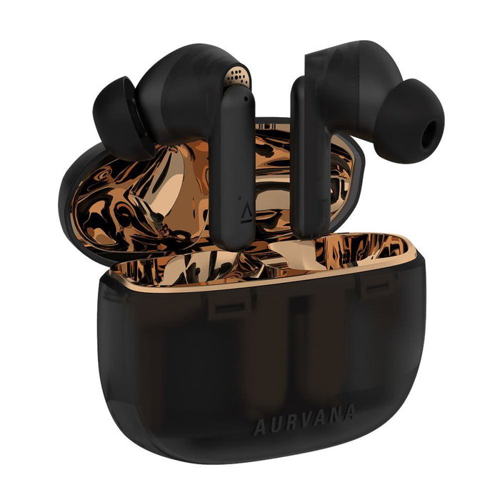 Creative Aurvana Ace 2 - Écouteurs True Wireless Noir translucide, Cuivre