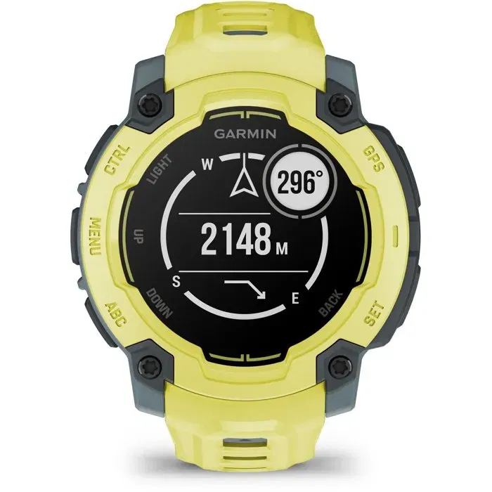 Garmin Instinct E - Montre connectée GPS sportive 45 mm - 010-02933-01 - Jaune