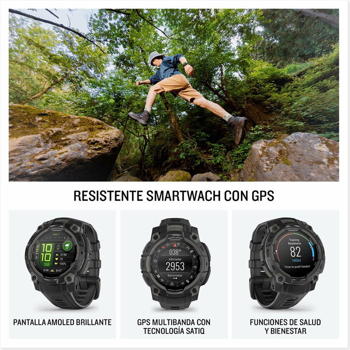 Garmin Instinct E 45mm Citron vert