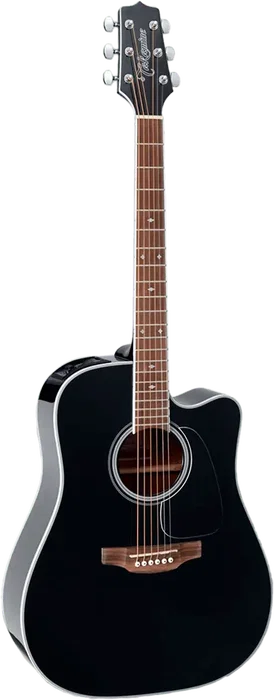 TAKAMINE GD34 E/A Dreadnought Cutaway - Negra